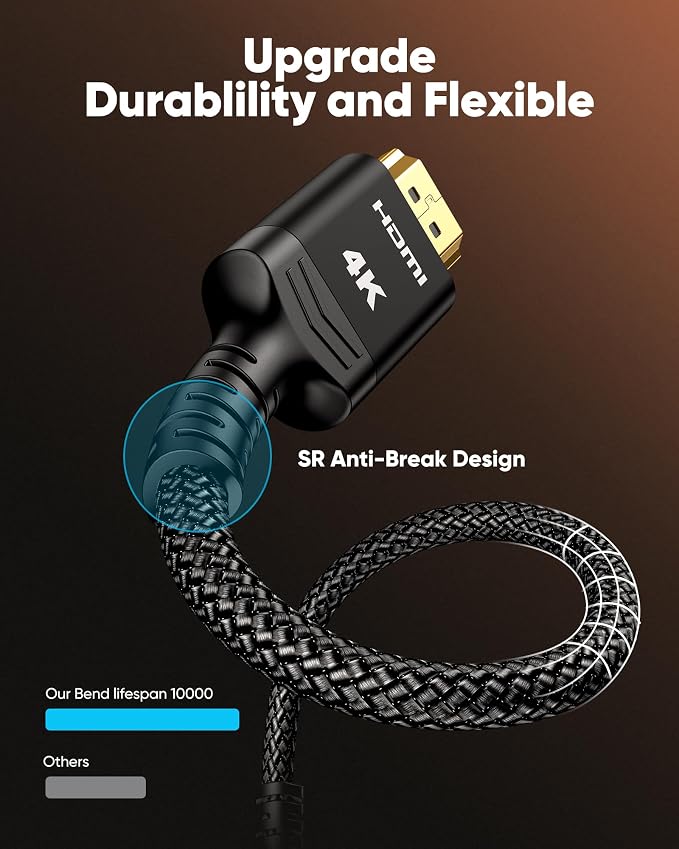 Highwings 4K HDMI Cable 8FT - Image 3