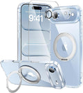 toushion 3 in 1 for iPhone Case Clear, Shockproof for iPhone Air by Unknown