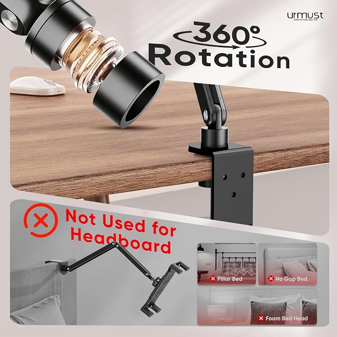 Urmust Portable Monitor Stand 15.6", iPad Stand - Image 7