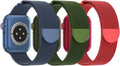3 Pack Mesh Metal Band Compatible by Steezrd