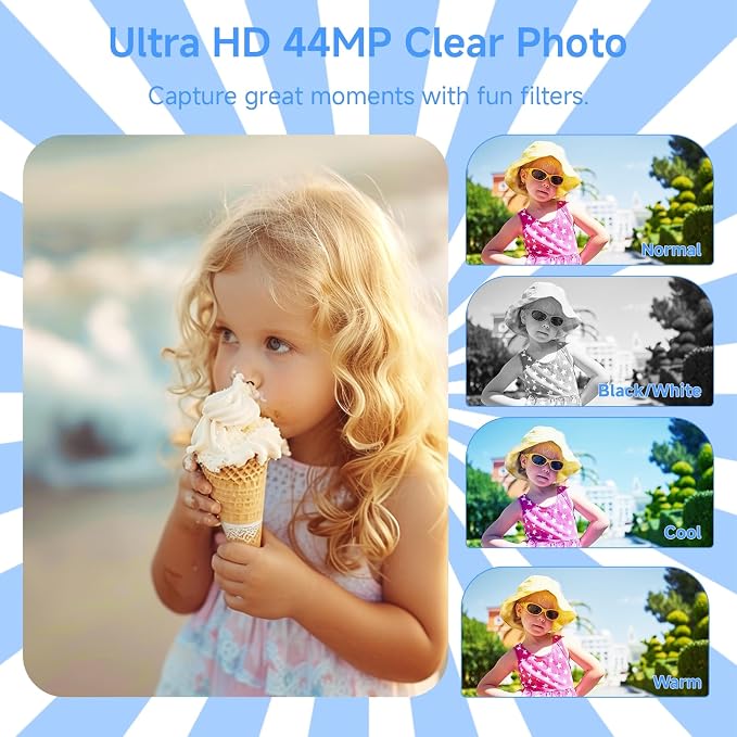 Digital Camera 4K, 2026 Upgrade Black Cameras - Image 8