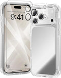 toushion 3 in 1 for Mirror iPhone 17 Pro Max Case, Fits MagSafe, Military-Grade by Unknown