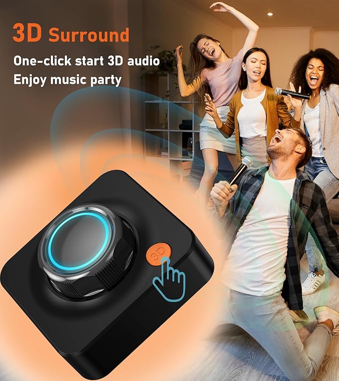 Bluetooth Receiver for Home Stereo, Bluetooth Adapter for Old Receiver with 3.5mm/Optical/COAXIAL Low Latency, 3D Surround Volume Control Wireless Audio Receivers, Support TF Card Playback KAIY