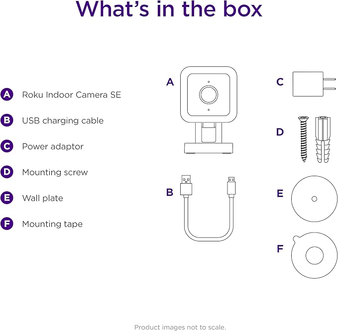 Roku CS1000R Smart Home Indoor Camera SE - Image 7