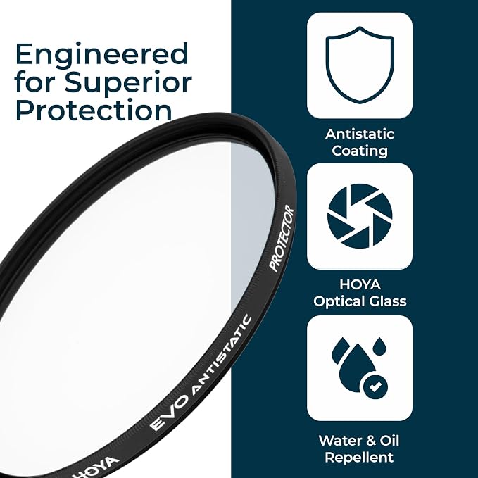 Hoya EVO Antistatic 67mm Filter — Premium Optical Glass w/ 16-Layer SMC Lens - Image 6