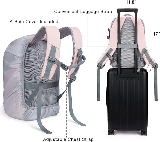 BAGSMART Camera Backpack, DSLR SLR Camera Bag Backpack Fits 15.6 Inch Laptop - Image 2