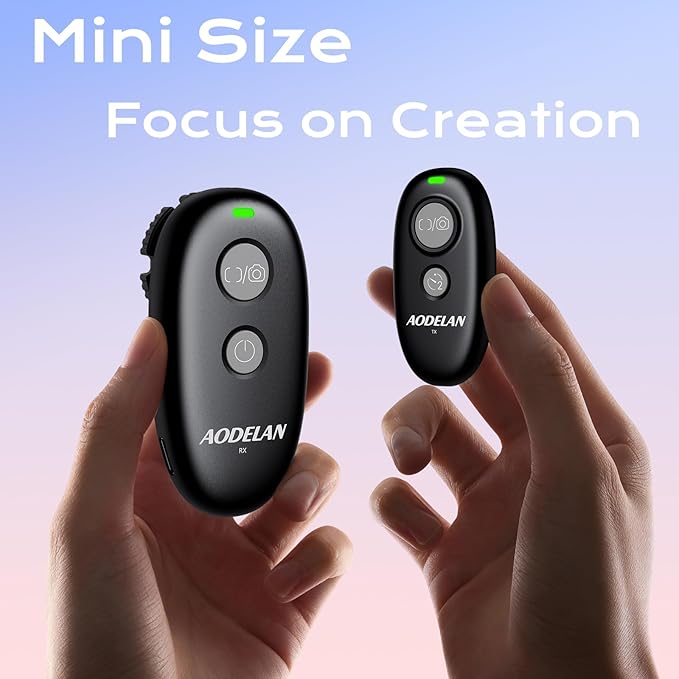 Upgraded USB-C Rechargeable Wireless Camera Remote Control Shutter Release for Sony a5100 a6000 a6300 a5000 a7 III a7 II a7 a7R III a9 RX100 III RX10M2 | Replaces Sony RM-L1AM and RM-SPR1