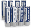 Maxfree Rechargeable Lithium AA Batteries, Cycle Times Up to 2500 – by MAXFREE