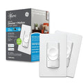 GE Lighting CYNC Smart Dimmer Light Switch + Motion Sensor, Neutral Wire Required, Bluetooth and 2.4 GHz Wi-Fi 4-Wire Switch, Compatible with Alexa and Google Home (2 Pack)