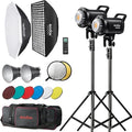 Godox SL60II-Bi LED Video Light Kit, Continuous Lighting by GODOX