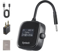 Syntech Airplane Bluetooth Transmitter Receiver 5.4 Adapter for 2 AirPods or Wireless Headphones, HD Display Low Latency 3.5mm AUX Jack Bluetooth Audio Adapter for Flying, TV, Car, Gym, Home Stereo