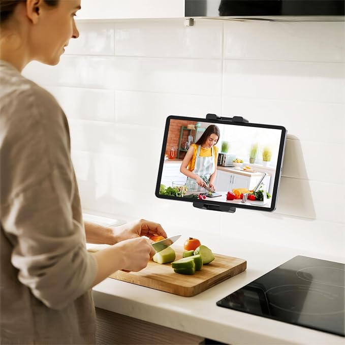 Urmust Universal Tablet Wall Mount Holder, 360° Adjustable, - Image 4