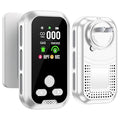 Plug in 6-in-1 Environment Detectors, HD Display Temperature Humidity Monitor by Home