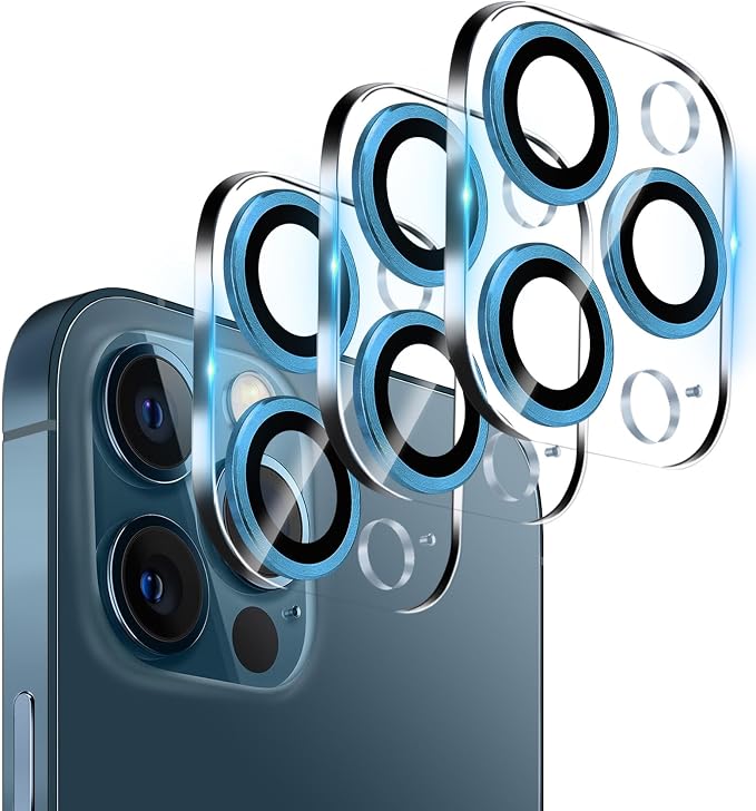 Dengduoduo 3 Pack Tempered Glass Camera Lens Protector by Dengduoduo