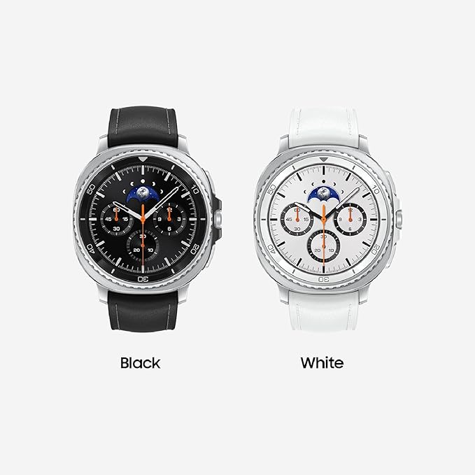 Samsung Galaxy Watch 8 Classic (2025) 46mm LTE Smartwatch, Cushion Design, Rotating Bezel, Quick Button, Sleep Coaching, Running Coach, Energy Score, Black [US Version, 2 Yr Warranty]
