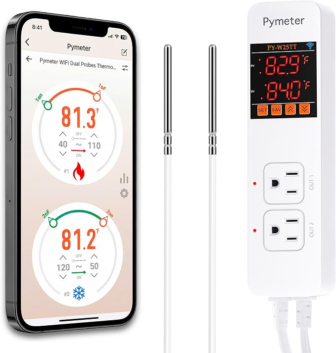 SmartLife/Tuya APP WiFi Temperature Controller by Pymeter