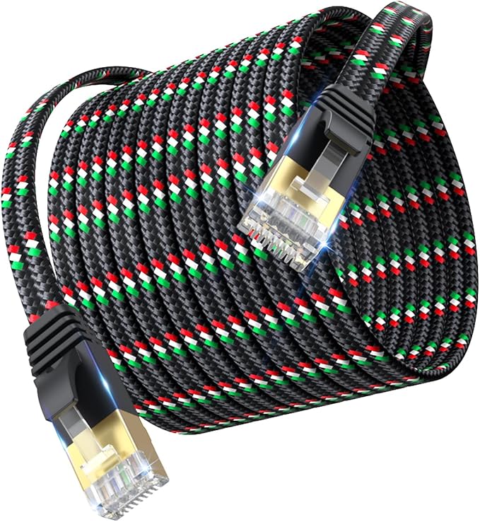 SNANSHI Cat 7 Ethernet Cable 100 ft by SNANSHI