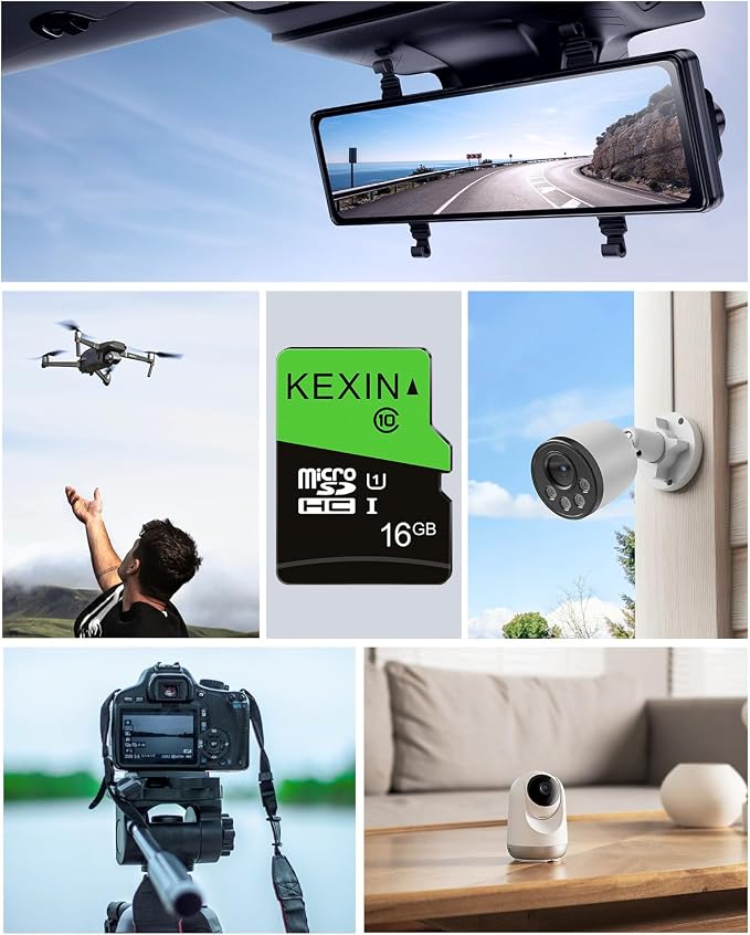 KEXIN 16GB Micro SD Card 10 Pack - Image 7
