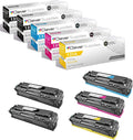 CS Replacement Toner Cartridge Compatible with HP M276 CF210A Black CF211A Cyan CF212A Yellow CF213A Magenta 131A Color Pro 200 M251NW M276NW Printer M251NW M276NW 5 Color Set