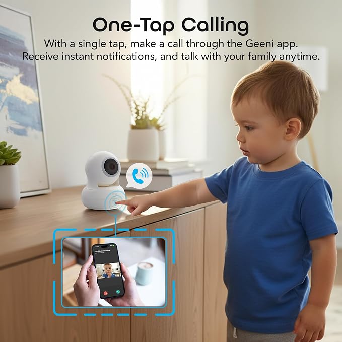 Geeni Sentinel Smart 2K Indoor Security Camera - Image 4
