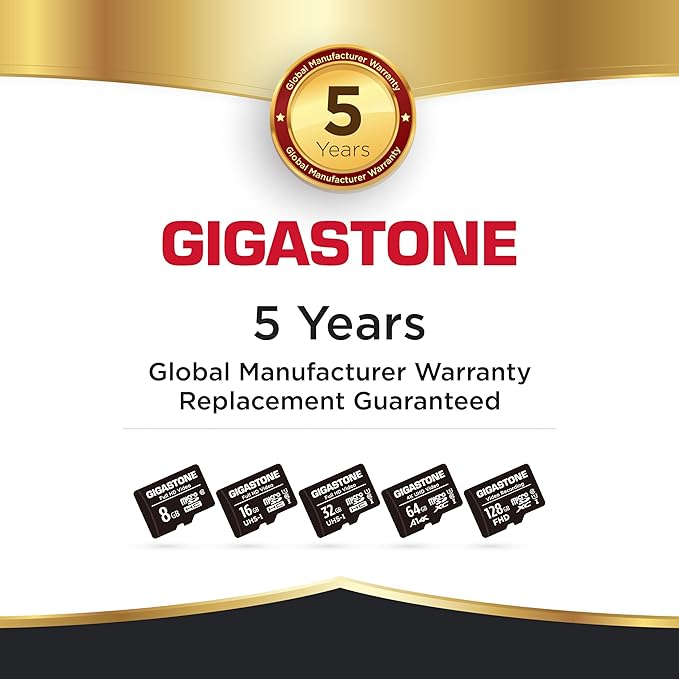 Gigastone 32GB Micro SD Card Full HD Video Surveillance Security Camera Action - Image 7