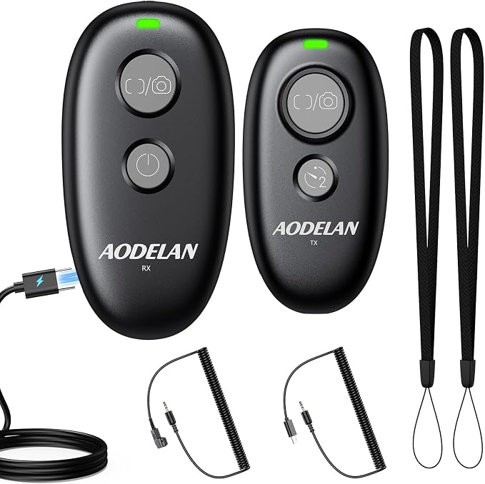 Upgrade for Sony Rechargeable Wireless Camera Remote Control, AODELAN Shutter by AODELAN