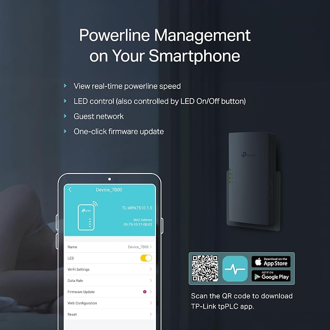 TP-Link Powerline Wi-Fi 6 Extender TL-WPA7817 KIT - Image 9