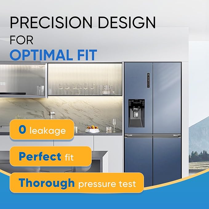 PUREPLUS Replacement for LG LT500P, 5231JA2002A, ADQ72910901, GEN11042FR-08, Kenmore 9890, 469890, HDX FML-1, ADQ72910907, LSC27925ST, LFX25974ST, LFX25973D, Refrigerator Water Filter, 4Pack