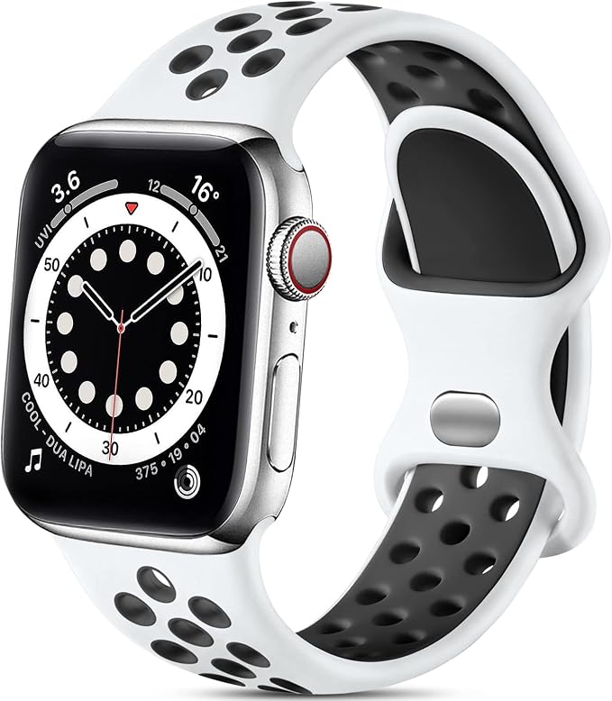 Lerobo Compatible with Apple Watch Band 44mm 45mm 42mm 46mm 49mm, Soft Silicone - Image 9