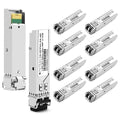OPSTRAN 1000BASE-SX SFP Optical Transceiver Module Compatible with Netgear AGM731F 850nm 550m DDM Duplex LC MMF 10pcs/Pack
