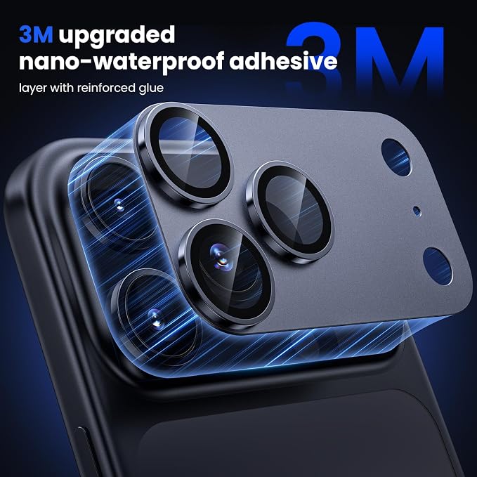 WSKEN for iPhone 17 Pro Max Camera Lens Protector - Image 4