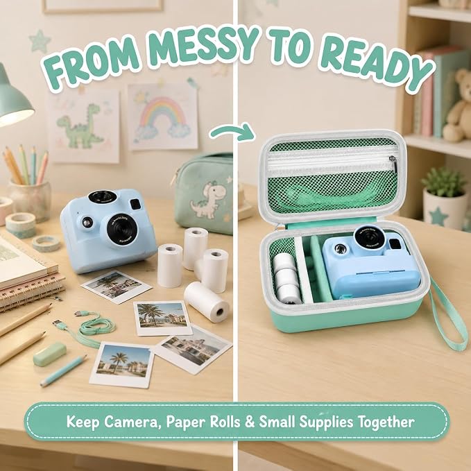 kids Instant Print Camera Case Compatible - Image 4