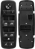 A-NAFTULY Driver Side Master Power Window Switch Replacement fits for Jeep Liberty 2008 2009 2010 2011 2012, Dodge Nitro 2008-2012, Dodge Journey 2009-2010, Window Control Switch, 4602632AG, 4602632AH