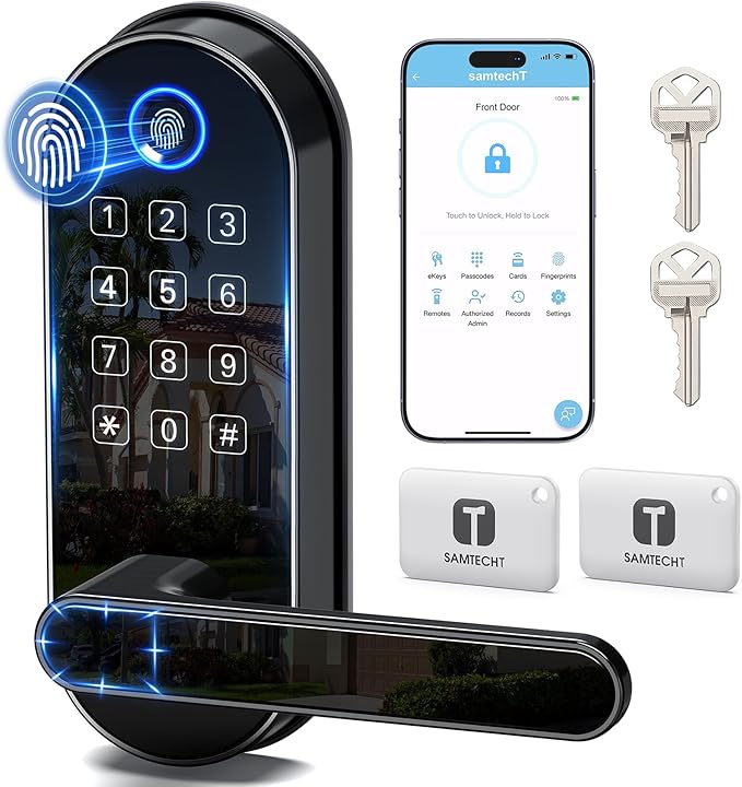 Bluetooth Fingerprint Smart Lock by SamtechT