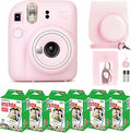 Fujifilm Instax Mini 12 Instant Camera Blossom Pink and Fuji Film Value Pack by FUJIFILM