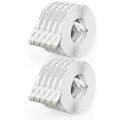 Cat 6 Ethernet Cable 10ft Flat Internet Network Cables by CableGeeker