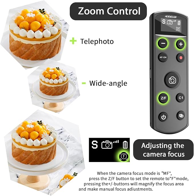 for Sony Camera Wireless Remote Control, Rechargeable Shutter Release - Image 5