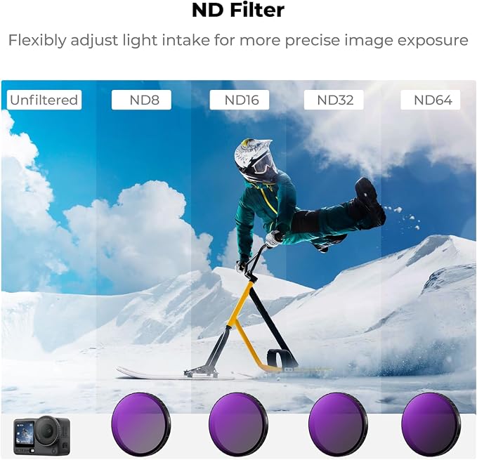 K&F CONCEPT Snap On ND Filter Kit Compatible - Image 4