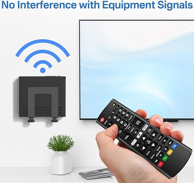 Adjustable Wall Mount for Cable Box | Router Mount | Modem Mounts, Cable Box Mount Behind TV for Streaming Media, DVD Players and More Small or Narrow Devices Shelf