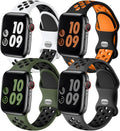 Adorve 4 Pack Sport Bands Compatible by Adorve