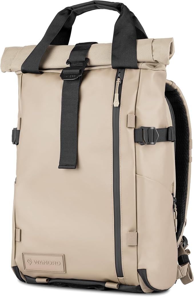 WANDRD PRVKE Rolltop 31L V4 Camera Backpack – Expandable Weatherproof Travel Bag by WANDRD