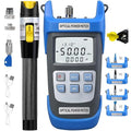 2-Piece Rechargeable high-Precision Optical Power Meter A-C510A Fiber Tester & by Sumchan