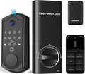 syndesmos Smart Door Lock with Camera, Fingerprint Keypad Deadbolt, APP Remote by syndesmosGamingHeadset