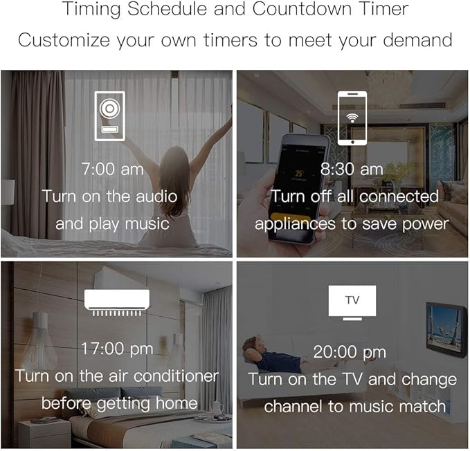 MoesGo WiFi IR Control Hub for Smart Appliances via Voice and Smart Life/Tuya App, Compatible with Amazon Echo and Google Home