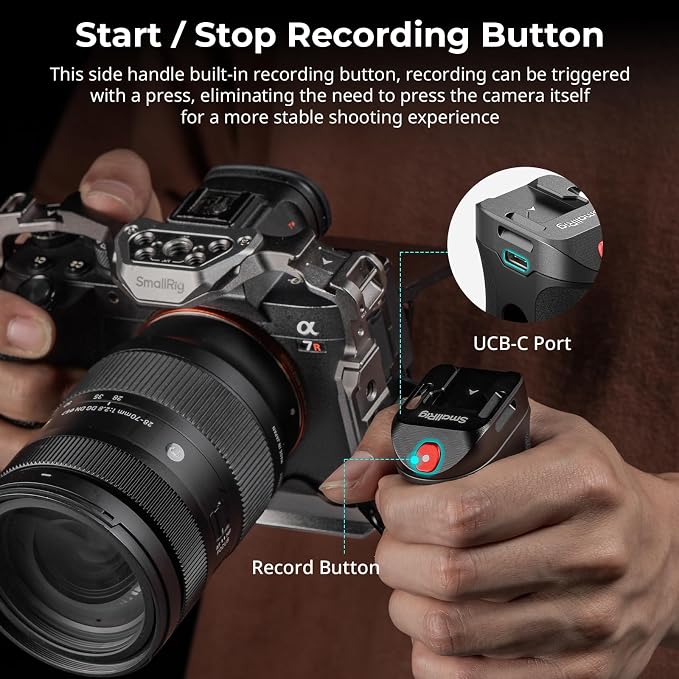 SMALLRIG Threaded Side Handle - Image 2