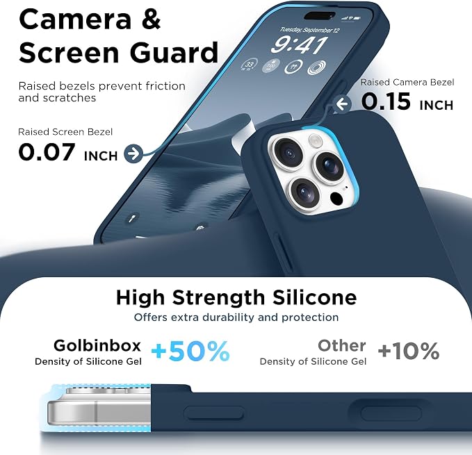 GolbinBox Magnetic for iPhone 16 Pro Max Case, Compatible - Image 5