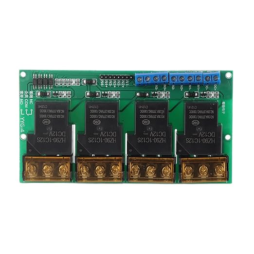 30A 4 Channel Relay Module Expansion Board for DSP AVR ARM (12VDC)