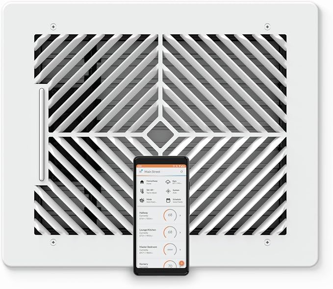 Flair Smart Register Supply Vent 8x10, AC Vent Cover by Flair