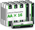 Granicell 16-Pack Lithium AA Batteries | 1.5V by Granicell