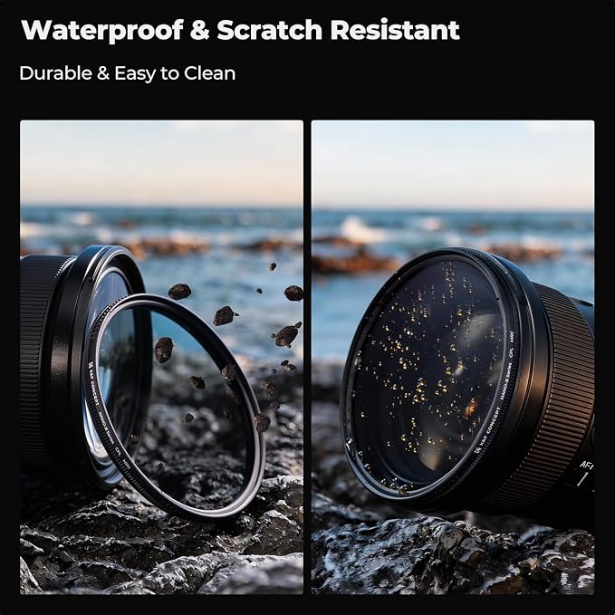 K&F CONCEPT 72mm Circular Polarizers Filter Polarizing Filter 28 Multi-Layer - Image 6